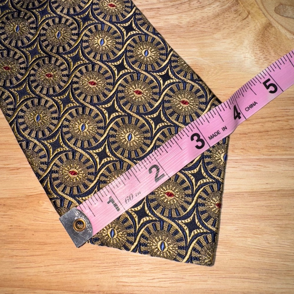 Robert Talbott Best Of Class Necktie Hand Made Nordstrom 100% Silk USA 60" x 4" - Picture 9 of 10